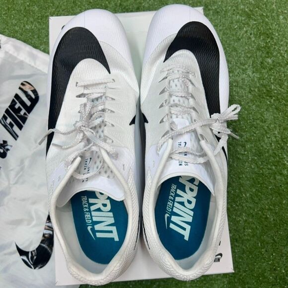 Nike Zoom Rival Sprint Track & Field Sprinting Spikes FZ9663-102, Size M11/W12.5 - Picture 5 of 10